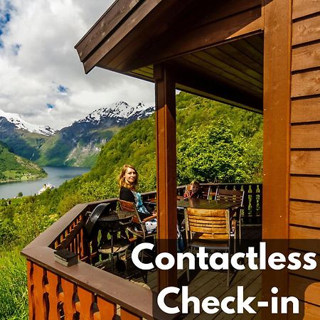 Fossen Accommodation Geiranger Eksteriør billede