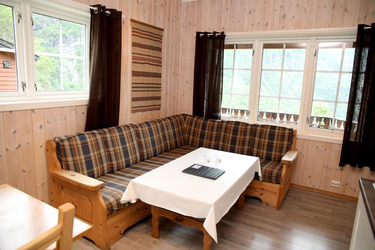 Fossen Accommodation Geiranger Eksteriør billede