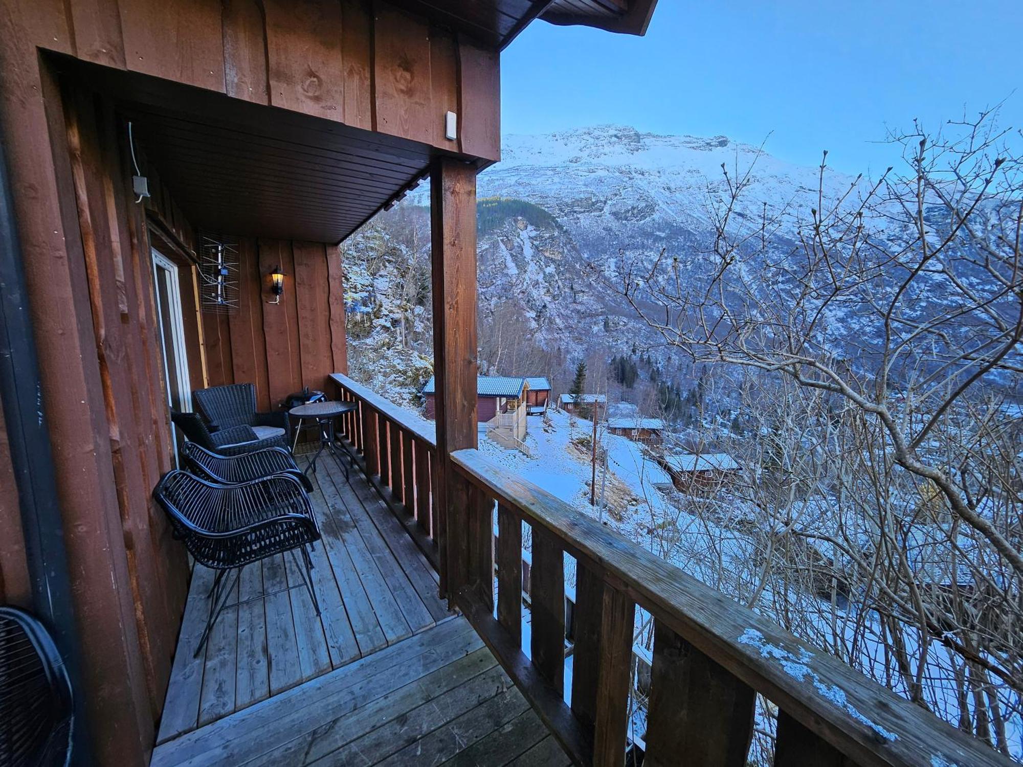 Fossen Accommodation Geiranger Eksteriør billede